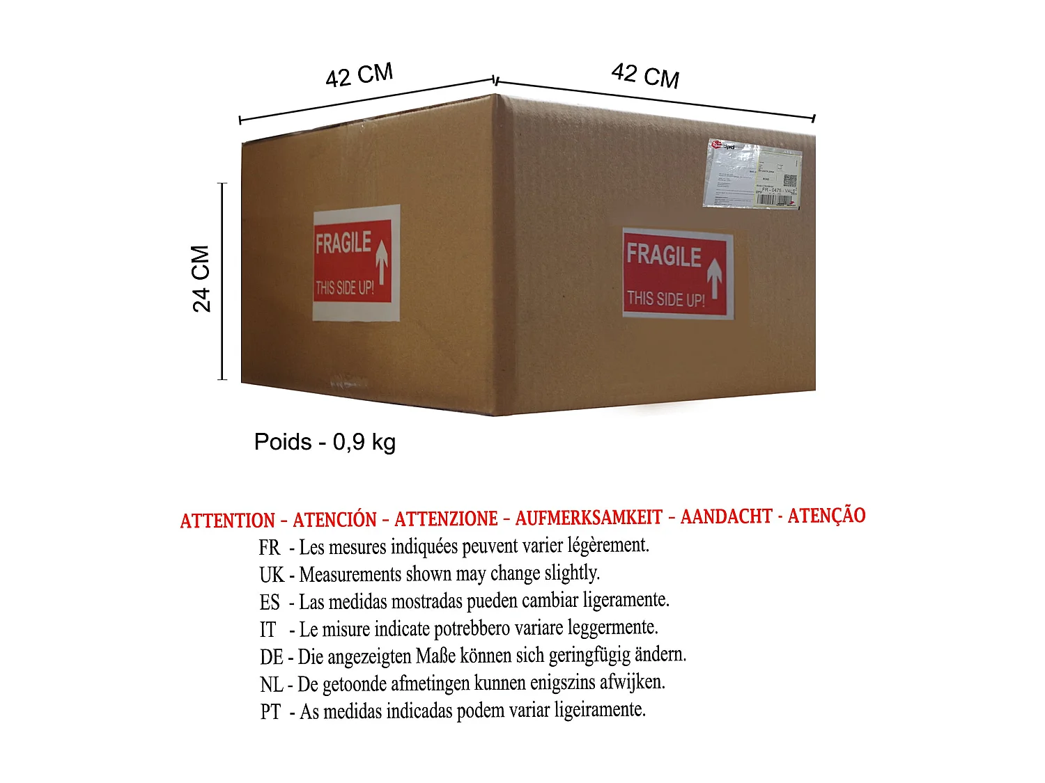 Abajur TOSEL SEQUOIA metal cúpula bege D29 x H14  cm