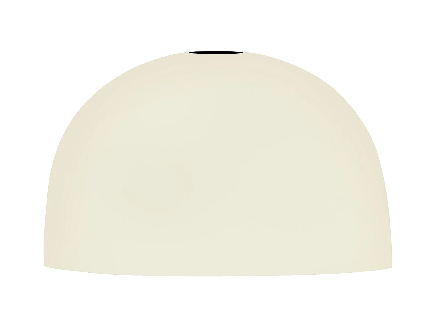Abat-jour TOSEL ,métal,Beige,H13xD24xP24cm