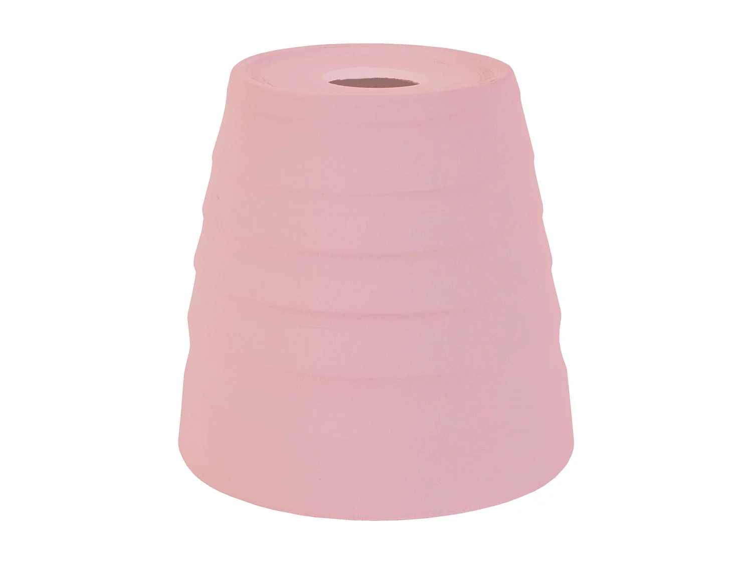 Pantalla TOSEL ,arcilla,Rosa ,A16xD16xP16cm