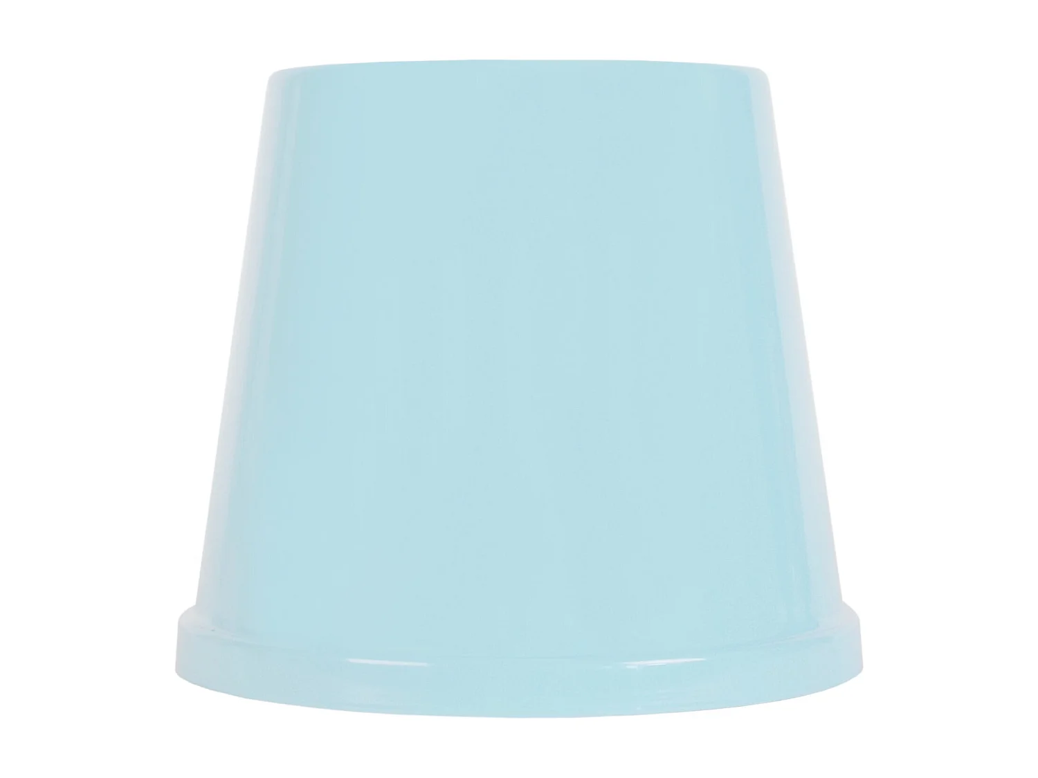 Abajur TOSEL FACTORY metal cone azul D15 x H14  cm