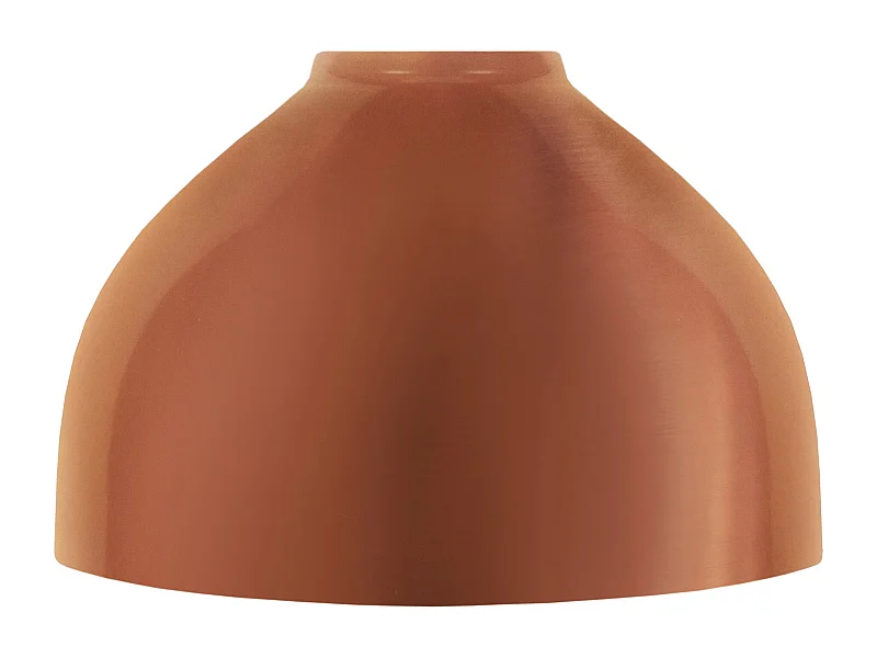 Abajur TOSEL DIANE metal cúpula cobre D23 x H15,5  cm