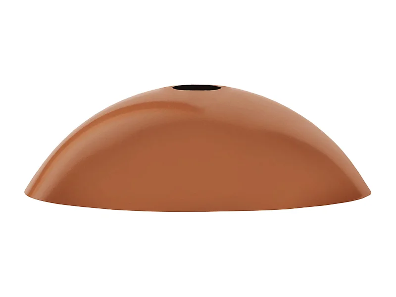 Abat-jour TOSEL ,métal,Cuivre ,H8,5xD29xP29cm
