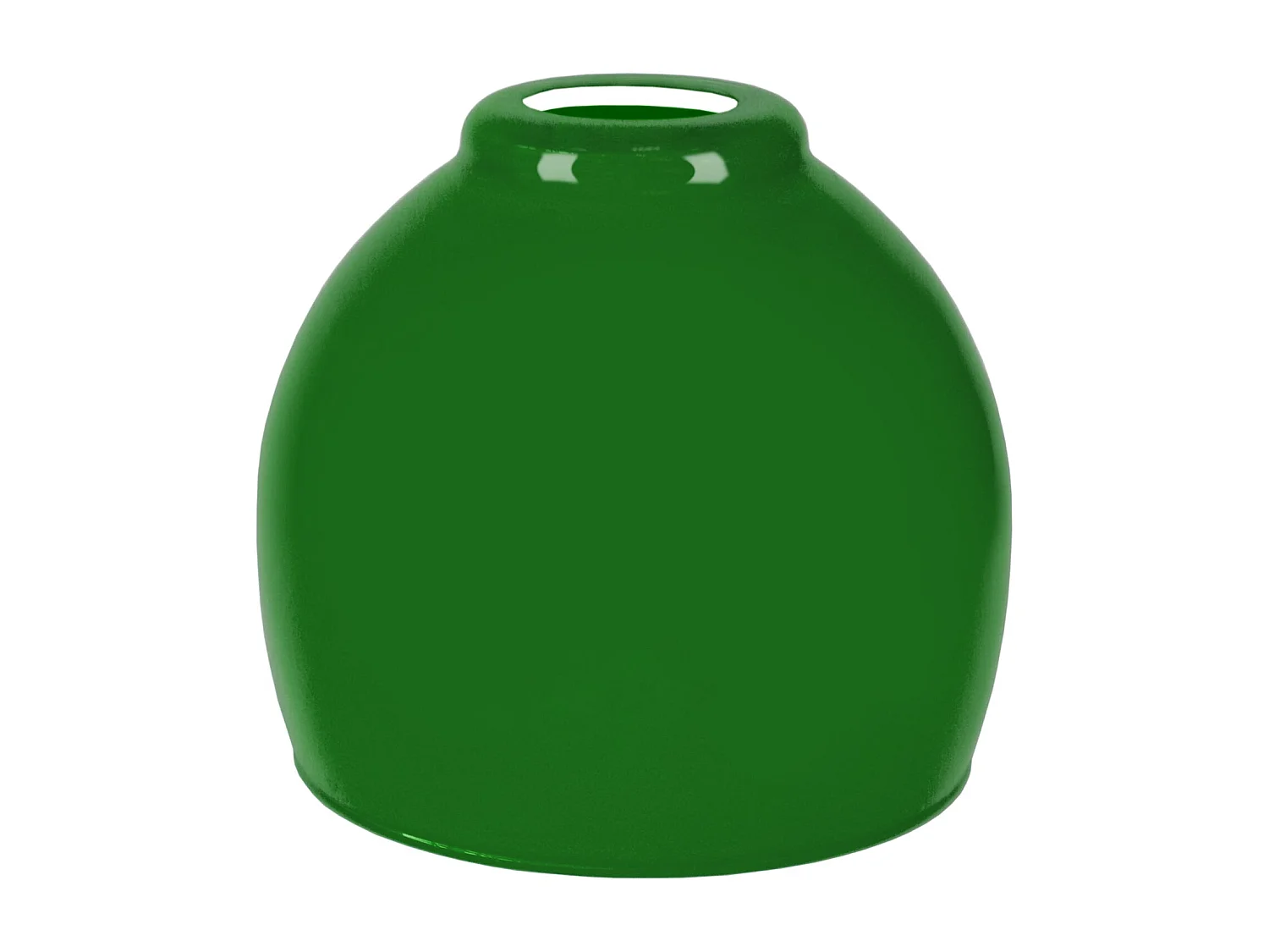 Pantalla TOSEL ,vidrio,Verde,A13xD15xP15cm