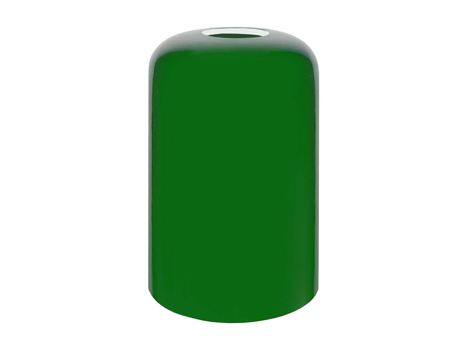 Pantalla TOSEL ,vidrio,Verde,A17xD10,3xP10,3cm