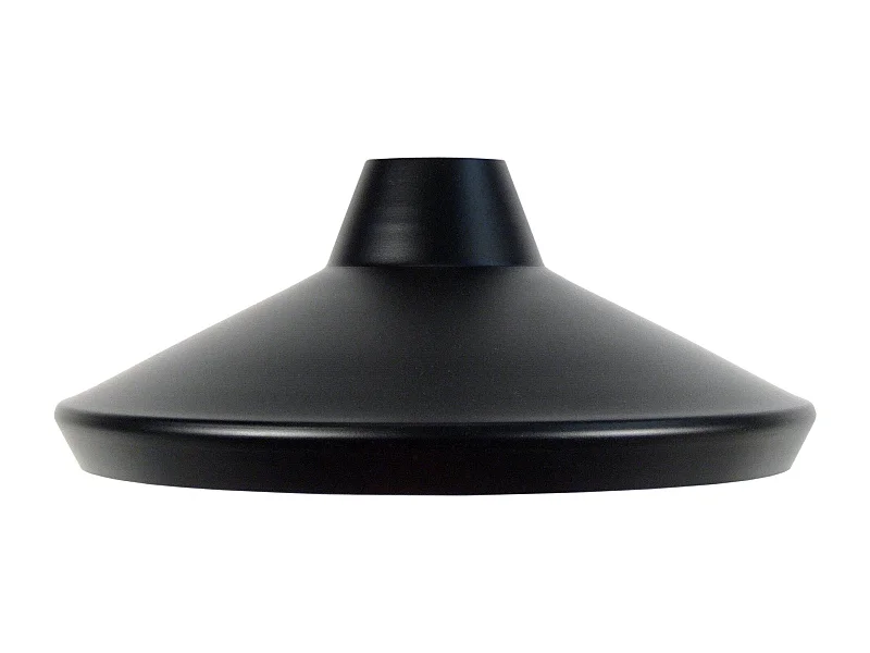 Abajur TOSEL VASTERVIK metal cônico preto D33 x H14  cm