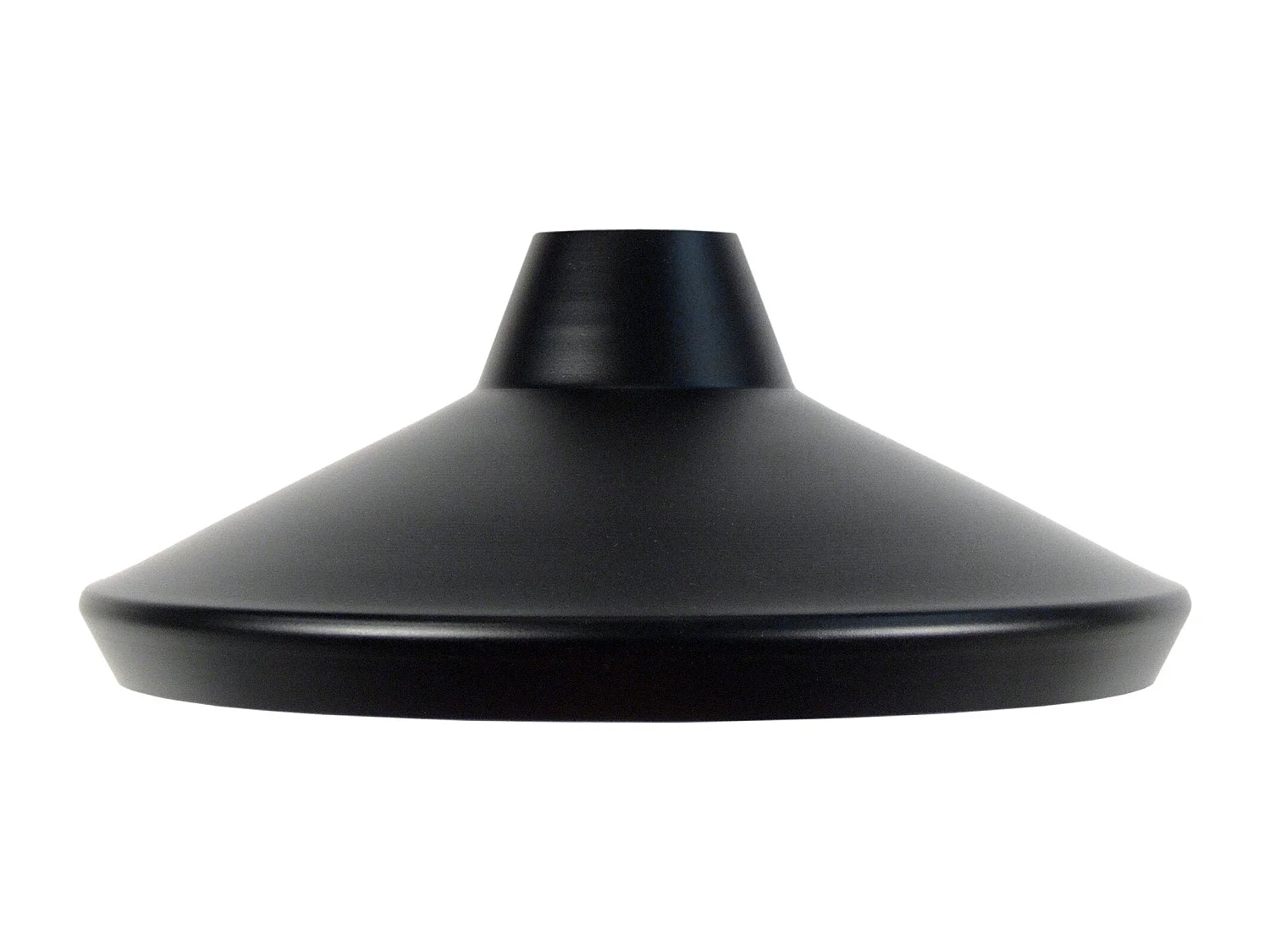 Abajur TOSEL VASTERVIK metal cônico preto D33 x H14  cm