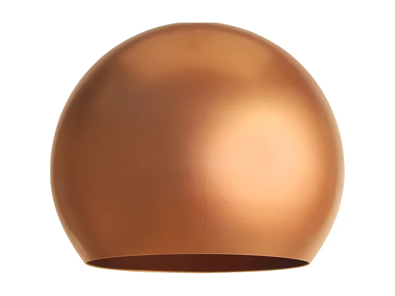 Abajur TOSEL DIG metal globo cobre D29 x H26  cm