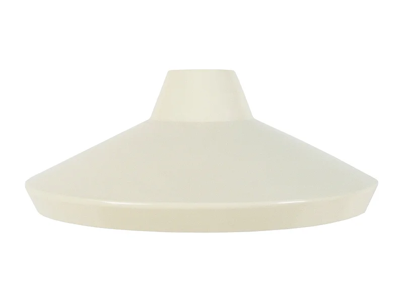 Abat-jour TOSEL ,métal,Beige,H14xD33xP33cm