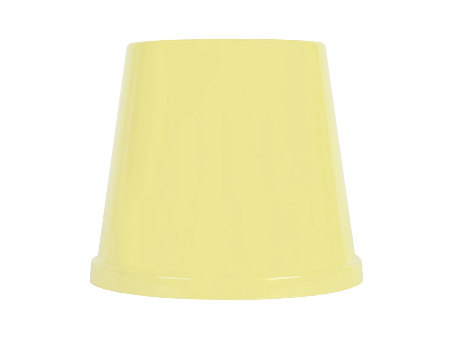 Pantalla TOSEL ,metal,AMARILLO,A14xD15xP15cm