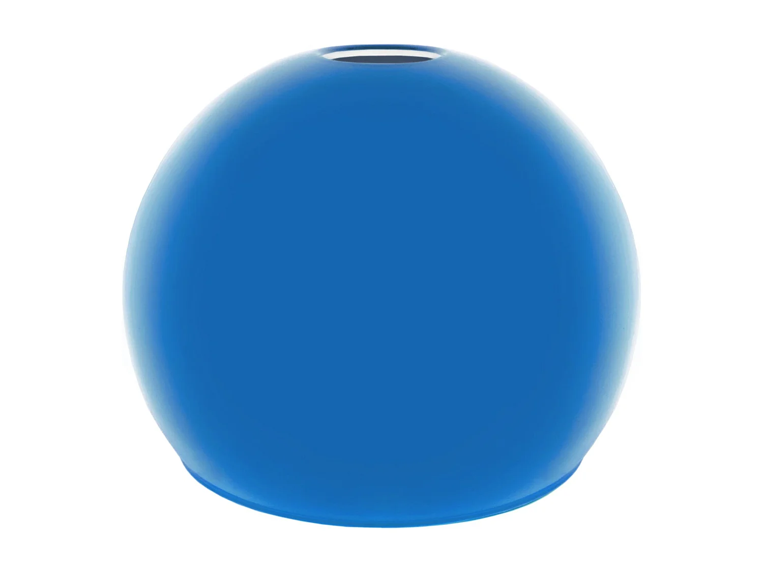 Pantalla TOSEL ,vidrio,Azul ,A17xD20xP20cm