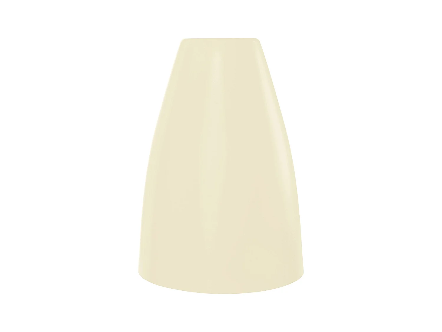 Abat-jour TOSEL ,métal,Beige,H21xD15xP15cm