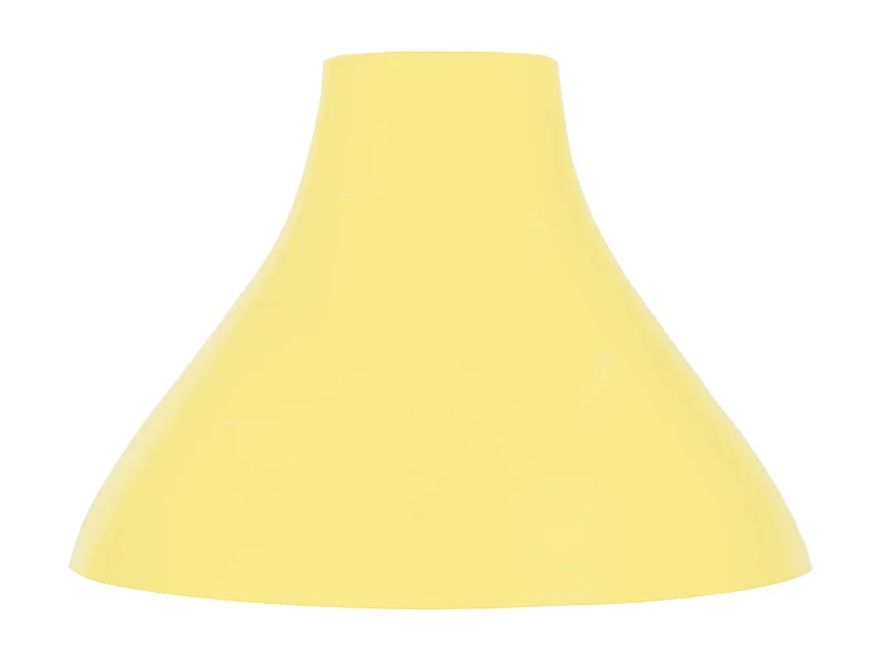 Abajur TOSEL TOSELIA metal Sino amarelo D28 x H19,5  cm