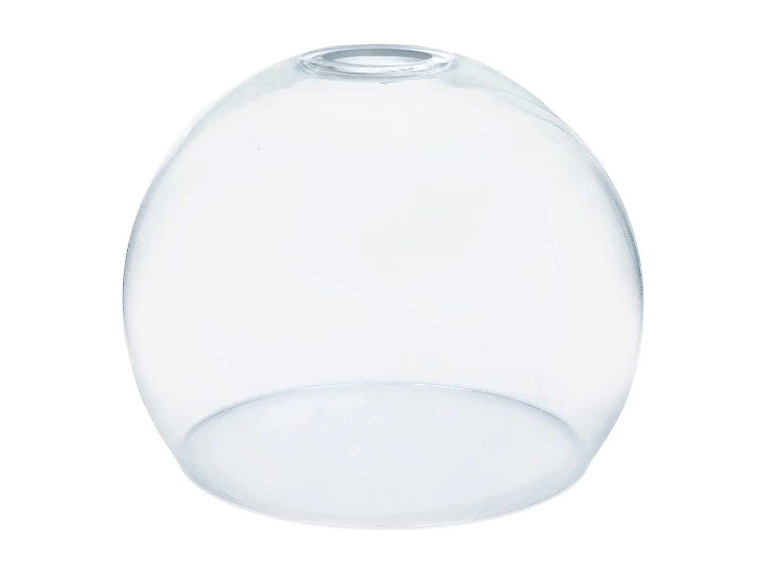 Pantalla TOSEL ,vidrio,Transparente,A17xD20xP20cm