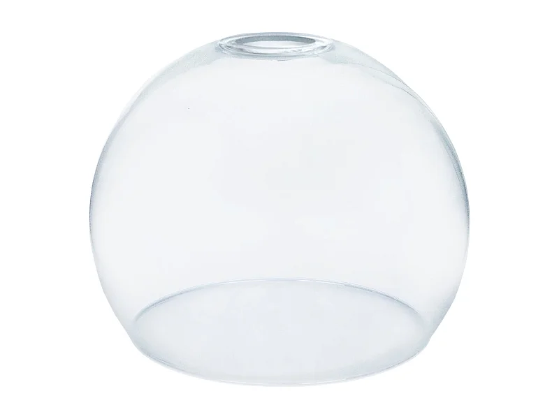 Abajur TOSEL CEDAR vidro globo claro D20 x H17  cm