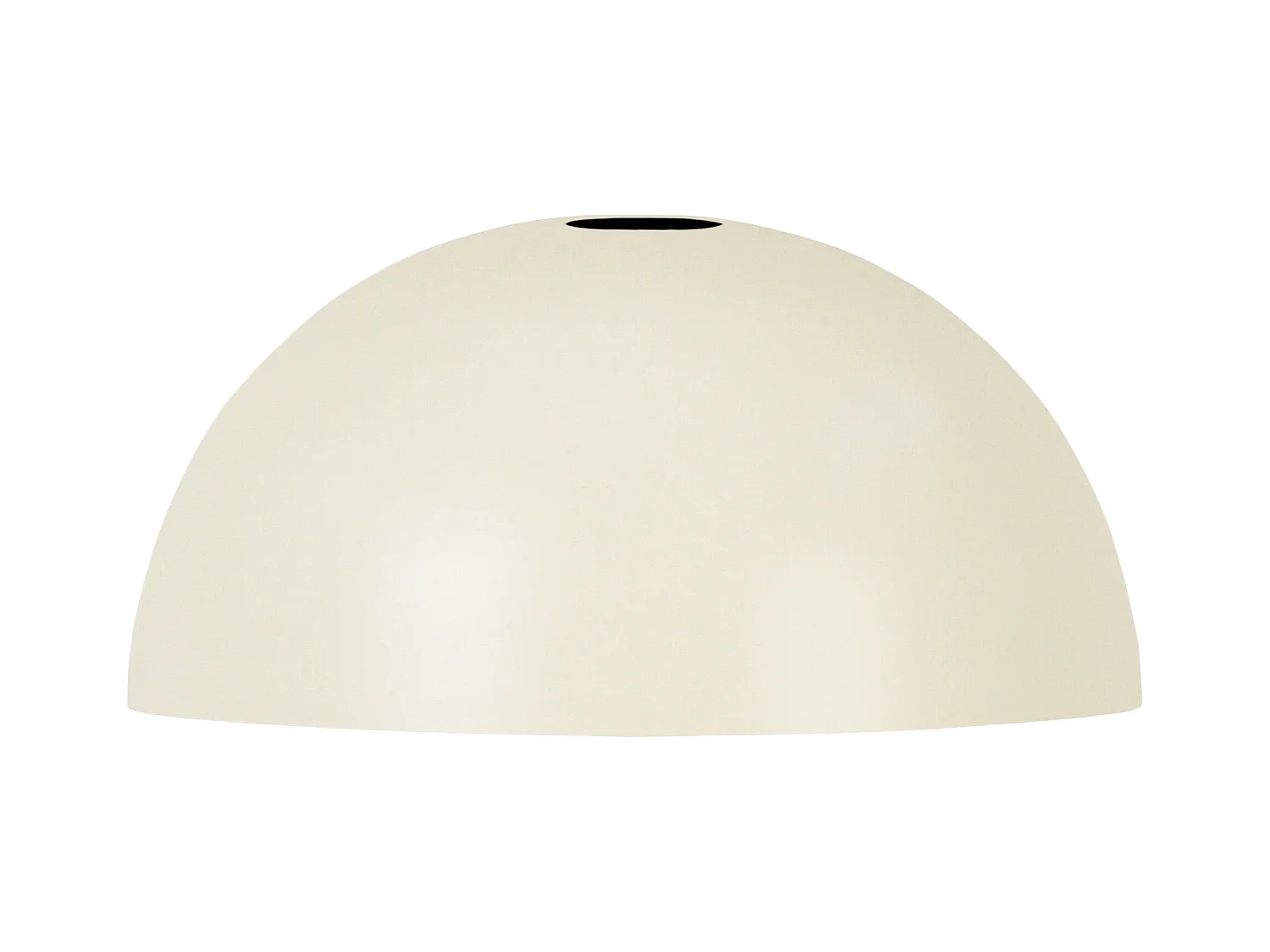 Abat-jour TOSEL ,métal,Beige,H14xD29xP29cm