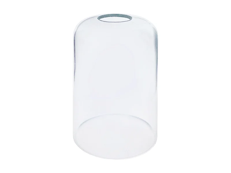 Abajur TOSEL GINKGO vidro cilindro claro D10.3 x H17  cm