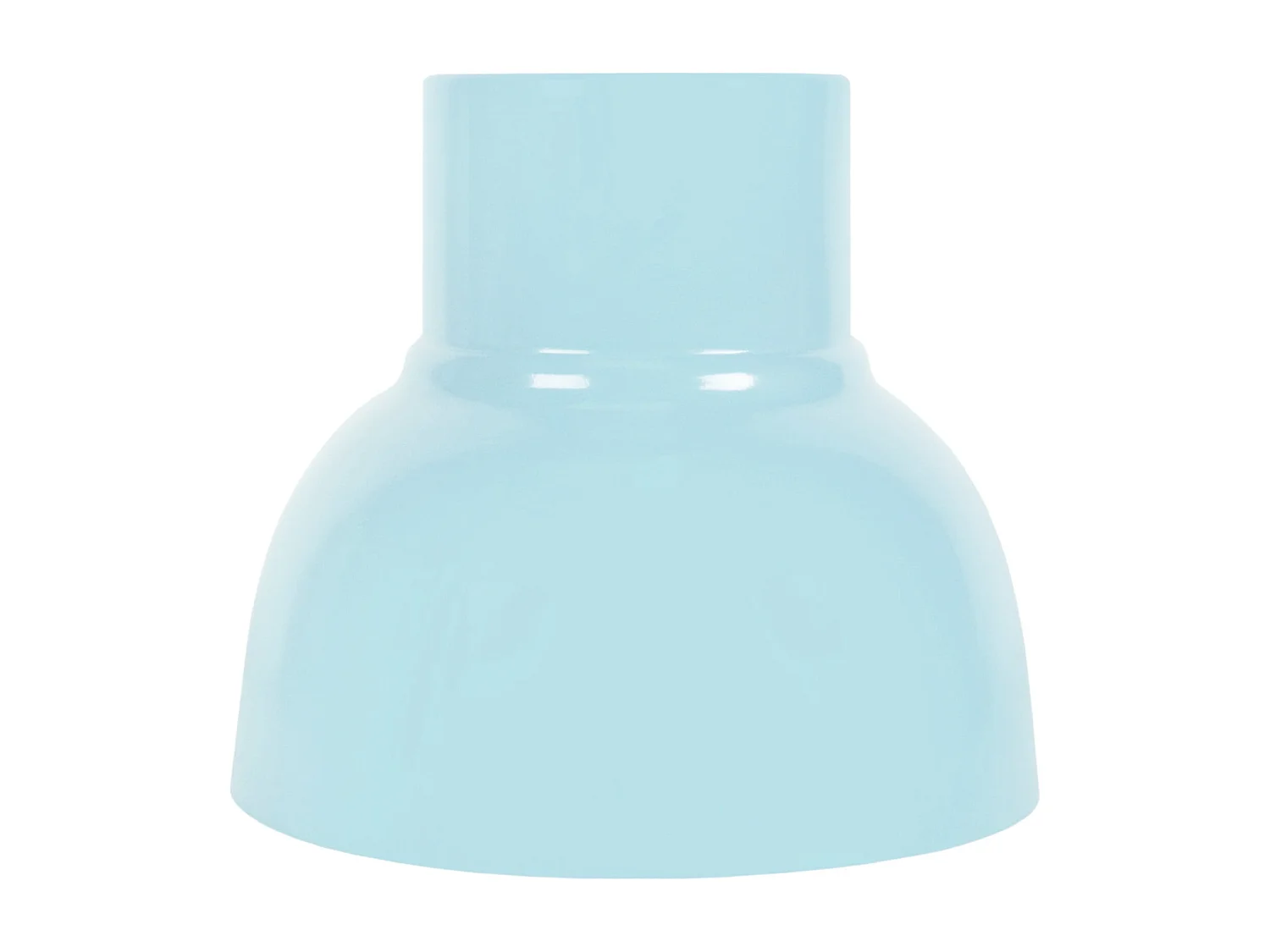 Pantalla TOSEL ,metal,Azul ,A24xD24,5xP24,5cm