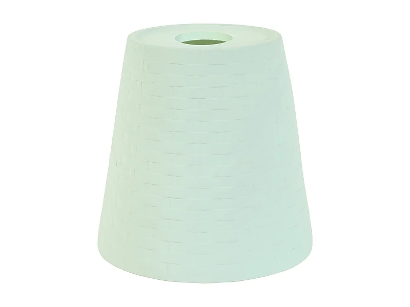 Pantalla TOSEL ,arcilla,Verde,A15xD16,5xP16,5cm