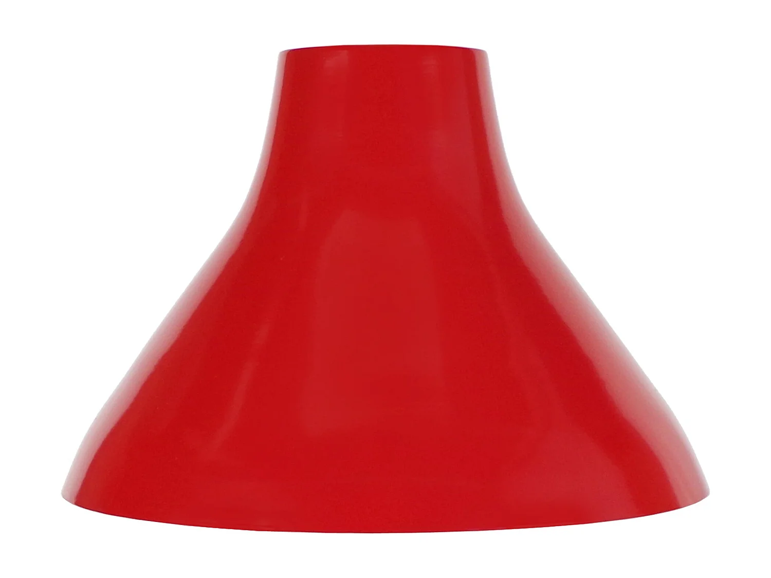 Pantalla TOSEL ,metal,Rojo,A19,5xD28xP28cm