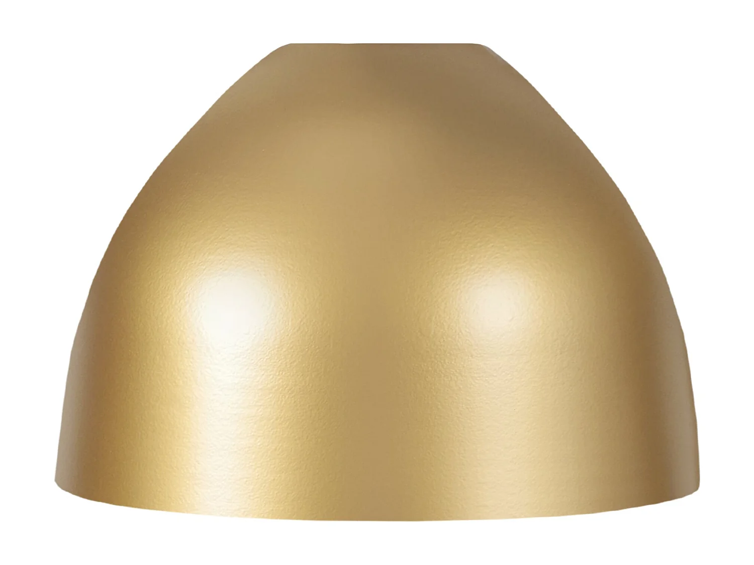 Abajur TOSEL CELICA metal cúpula Dourado D21 x H14,5  cm