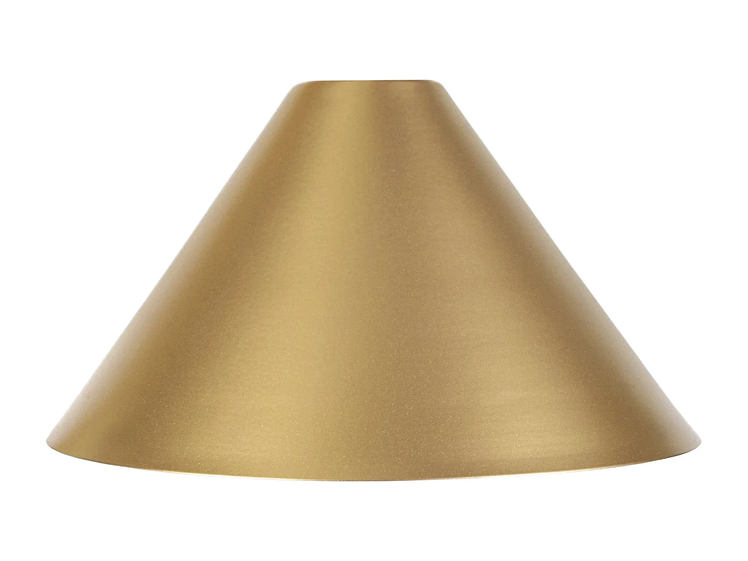 Abat-jour TOSEL ,métal,Doré ,H14xD24xP24cm