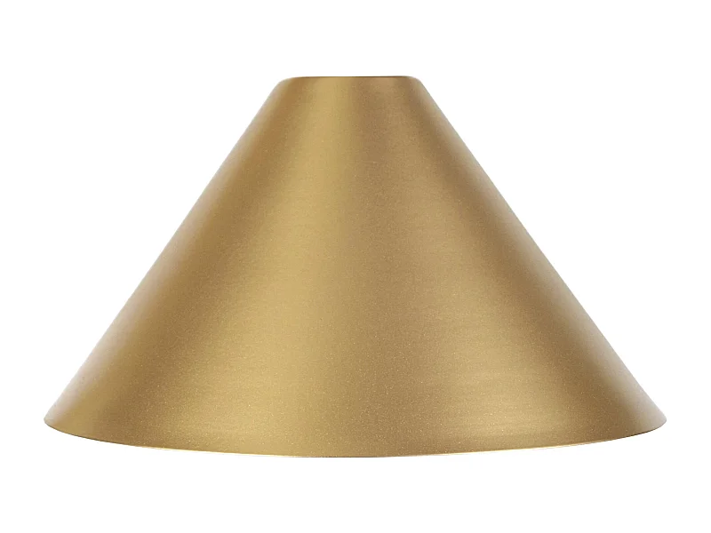 Pantalla TOSEL ,metal,Dorado ,A14xD24xP24cm