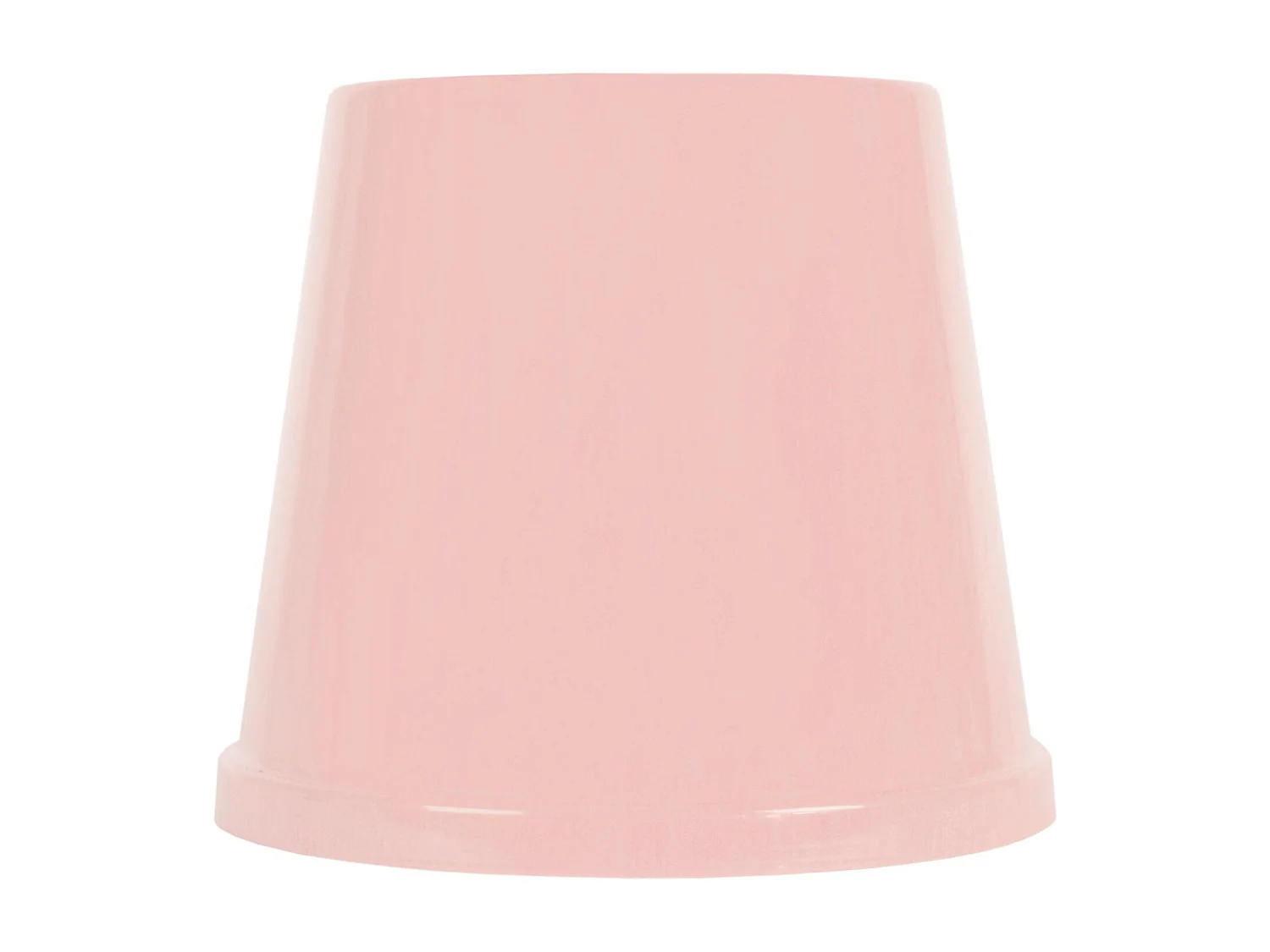 Abajur TOSEL FACTORY metal cone rosa D15 x H14  cm