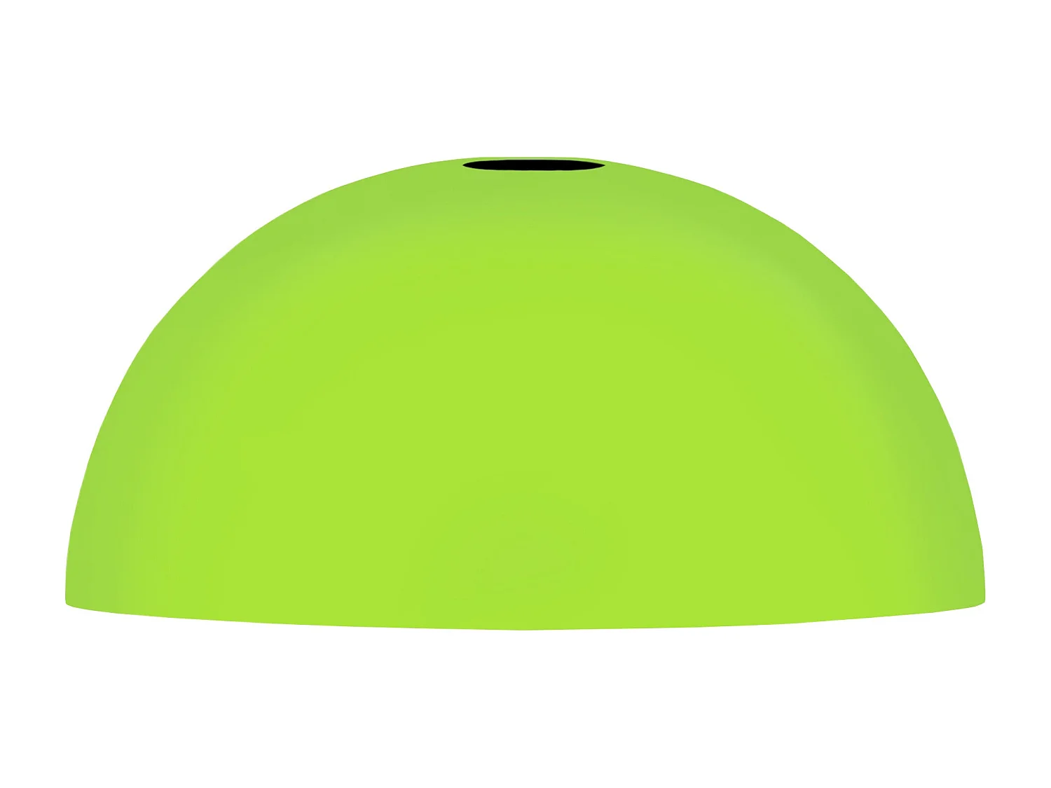 Abajur TOSEL HERBIE metal tigela Verde D29 x H14  cm