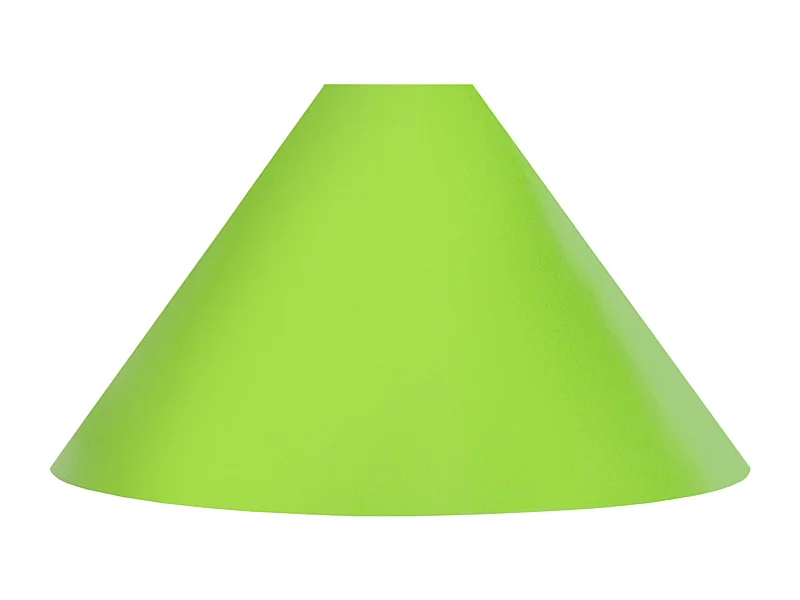 Abat-jour TOSEL ,métal,Vert ,H14xD24xP24cm