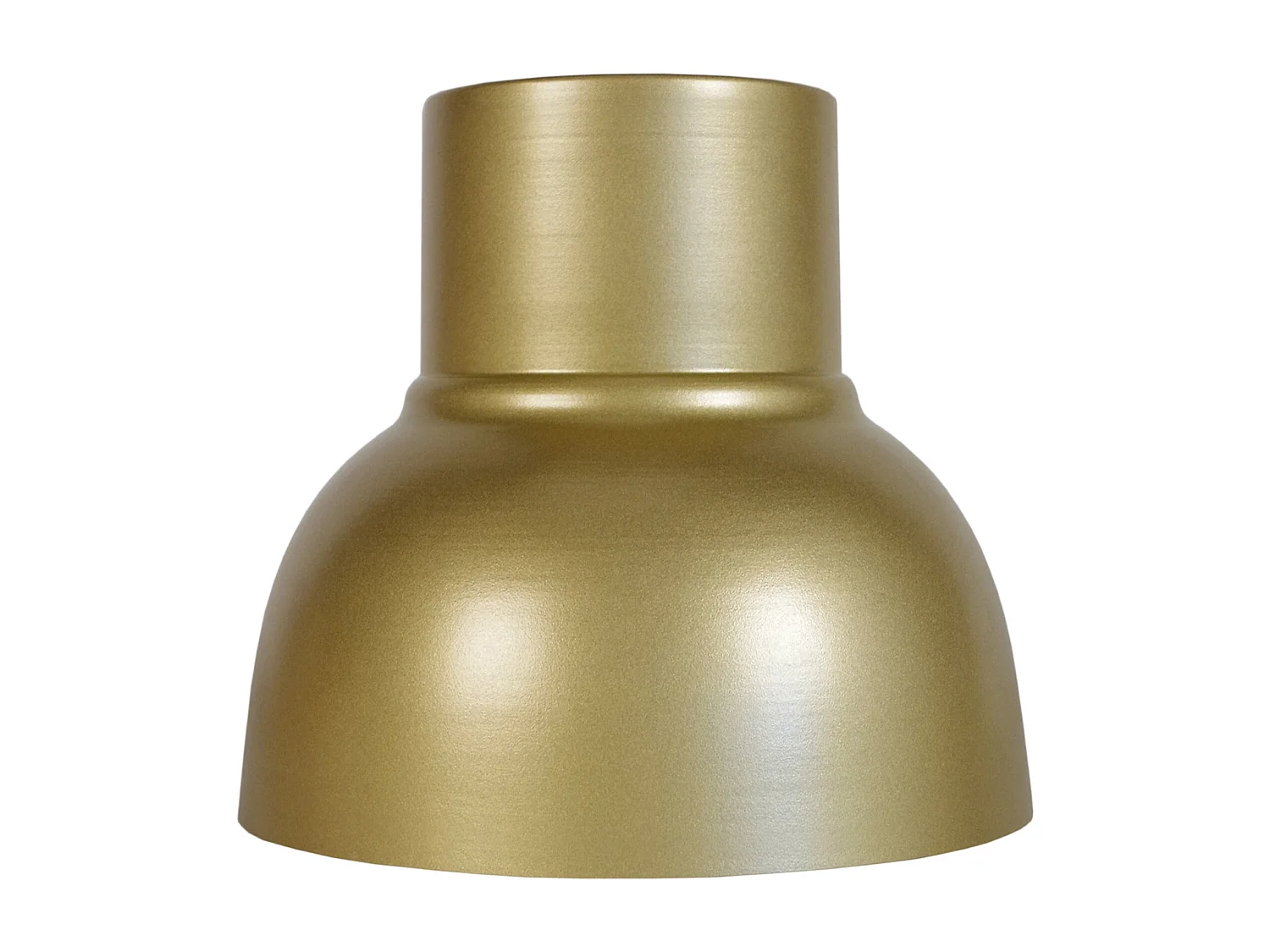 Pantalla TOSEL ,metal,Dorado ,A24xD24,5xP24,5cm