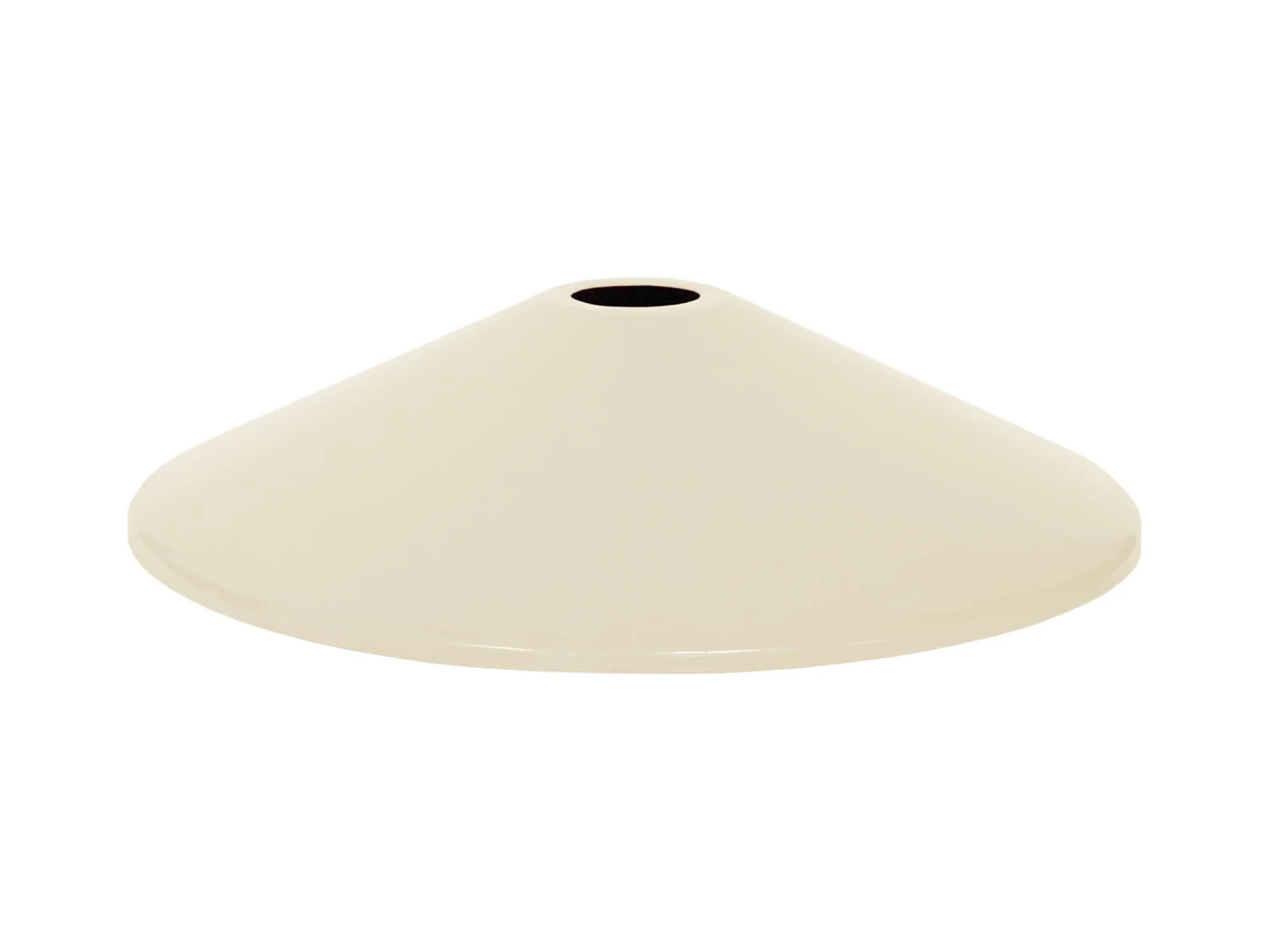 Abat-jour TOSEL ,métal,Beige,H6,8xD31xP31cm