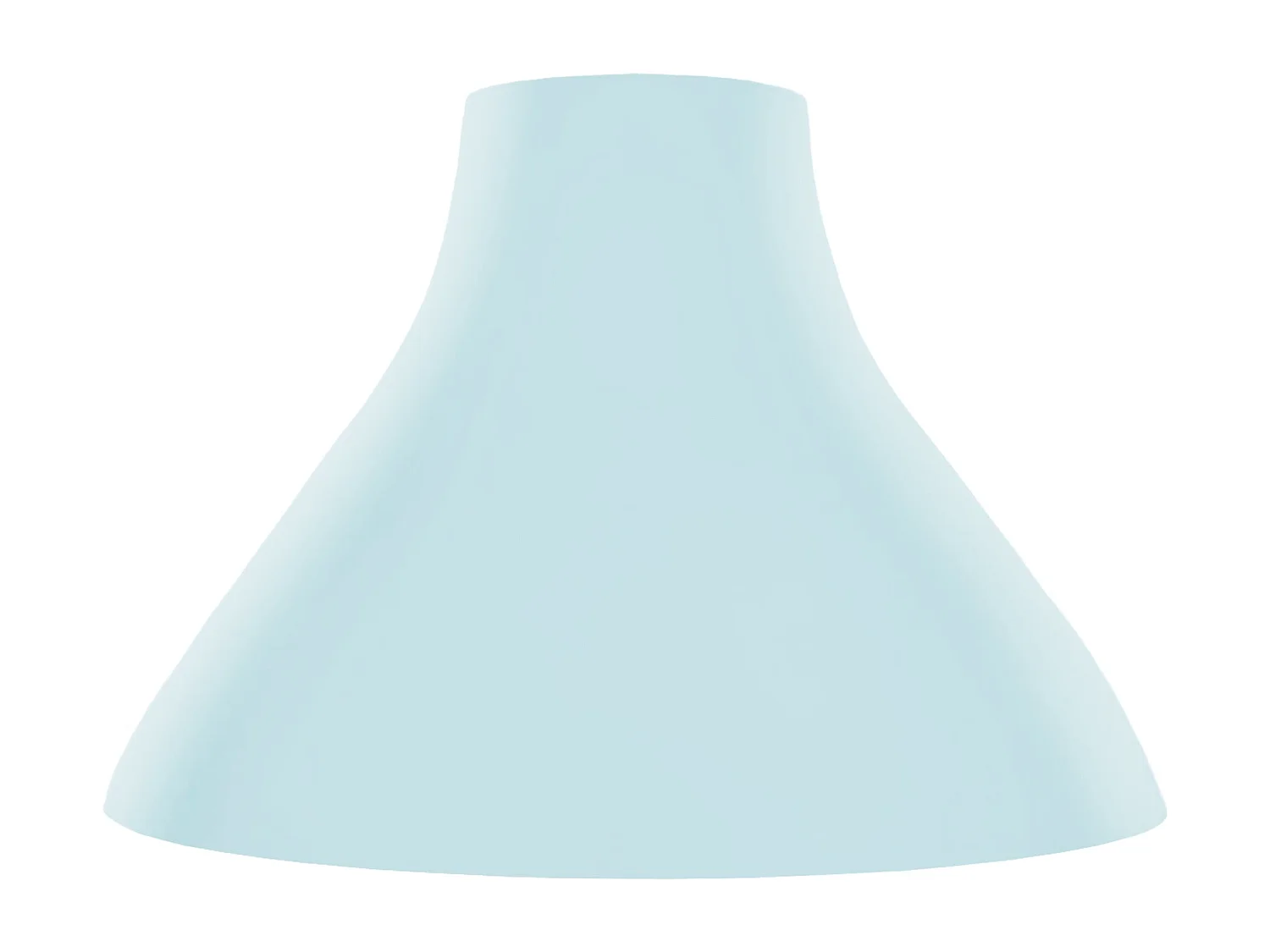 Abajur TOSEL TOSELIA metal Sino azul D28 x H19,5  cm