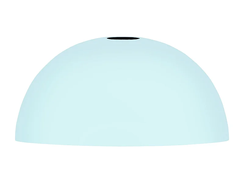 Abat-jour TOSEL ,métal,Bleu,H14xD29xP29cm