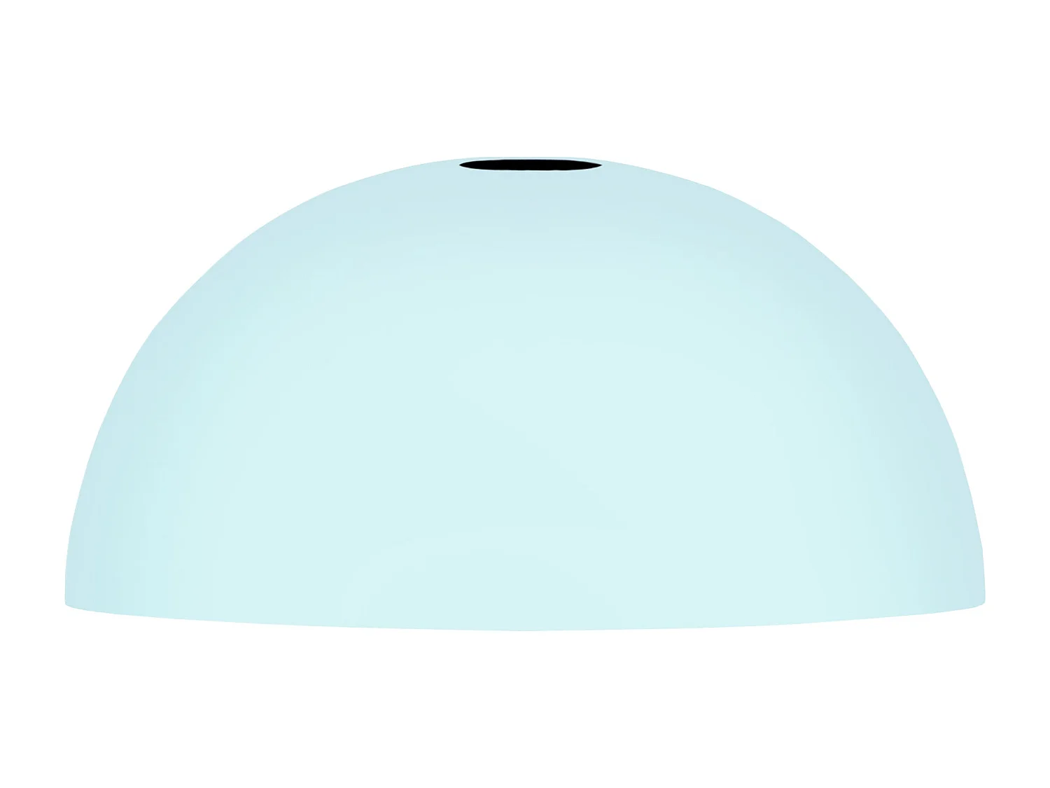 Abajur TOSEL HERBIE metal tigela azul D29 x H14  cm