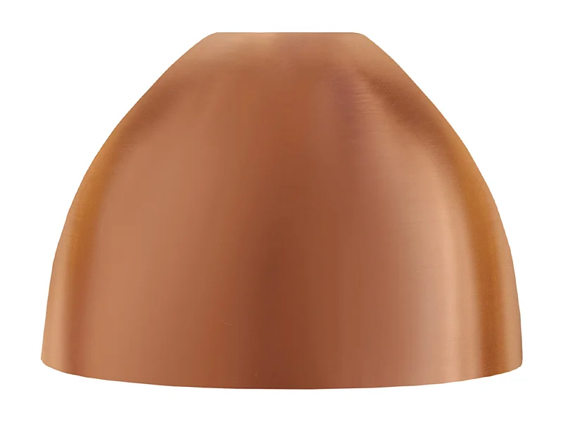 Abajur TOSEL CELICA metal cúpula cobre D21 x H14,5  cm