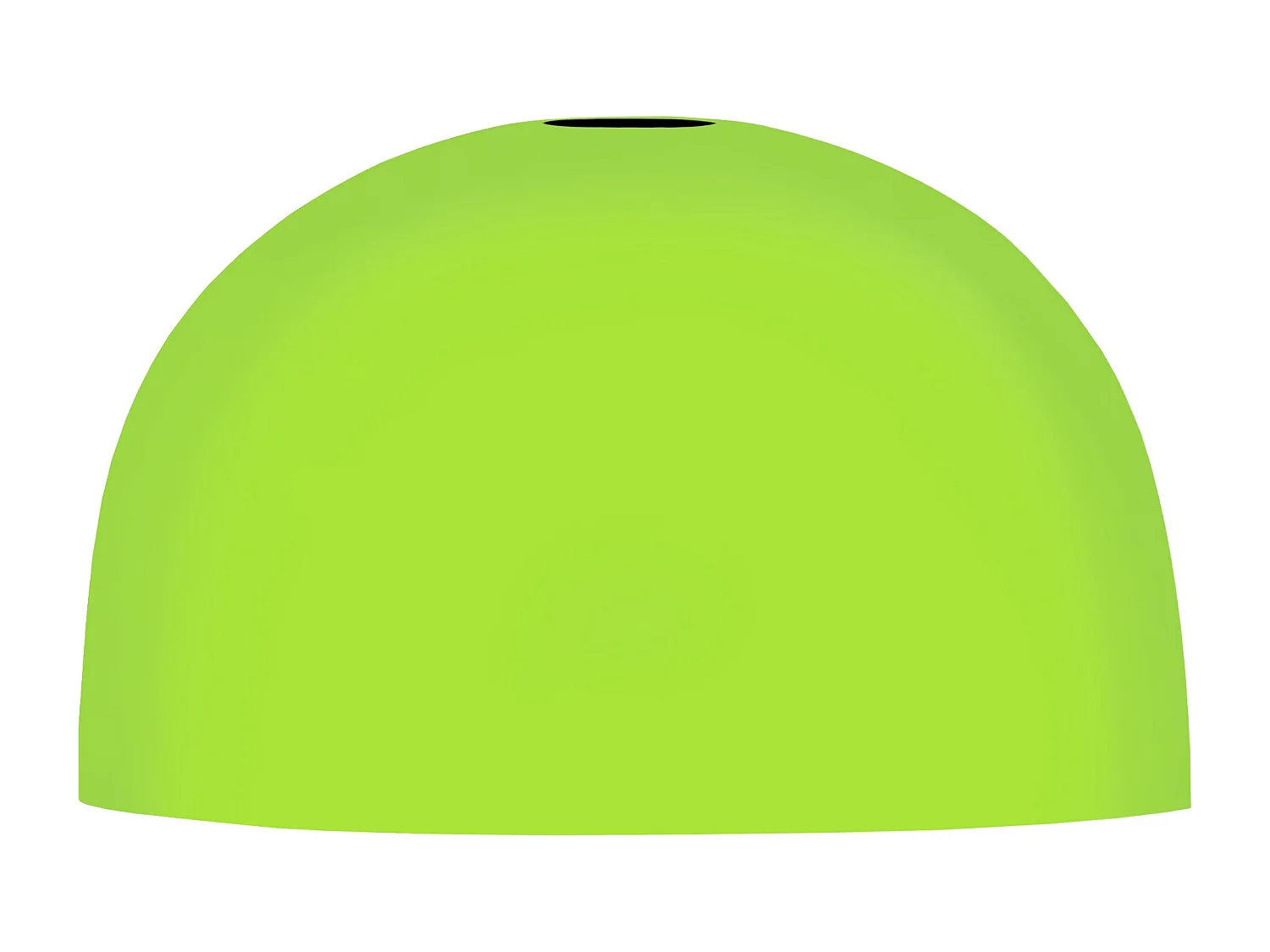 Abajur TOSEL SEQUOIA metal cúpula Verde D29 x H14  cm