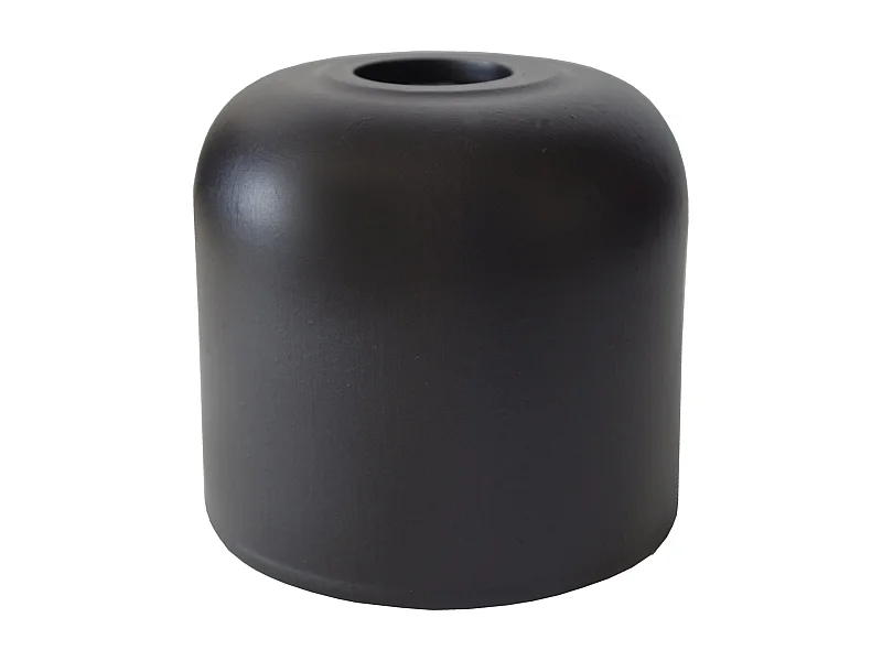 Pantalla TOSEL ,arcilla,Negro ,A12,5xD13,5xP13,5cm