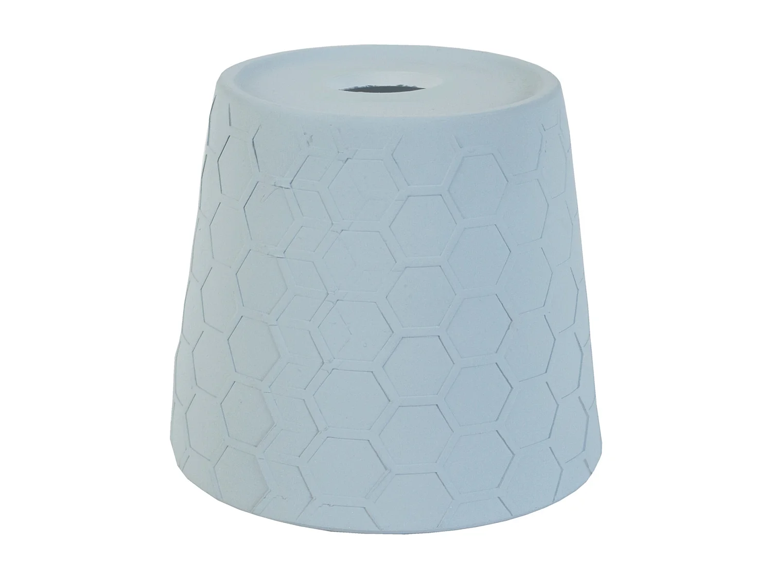 Pantalla TOSEL ,arcilla,Azul ,A15xD17xP17cm