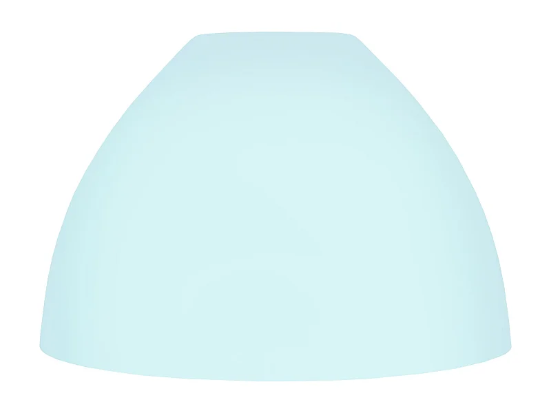 Abajur TOSEL CELICA metal cúpula azul D21 x H14,5  cm