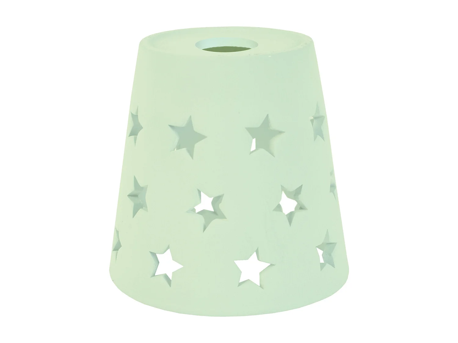 Pantalla TOSEL ,arcilla,Verde,A17xD18xP18cm