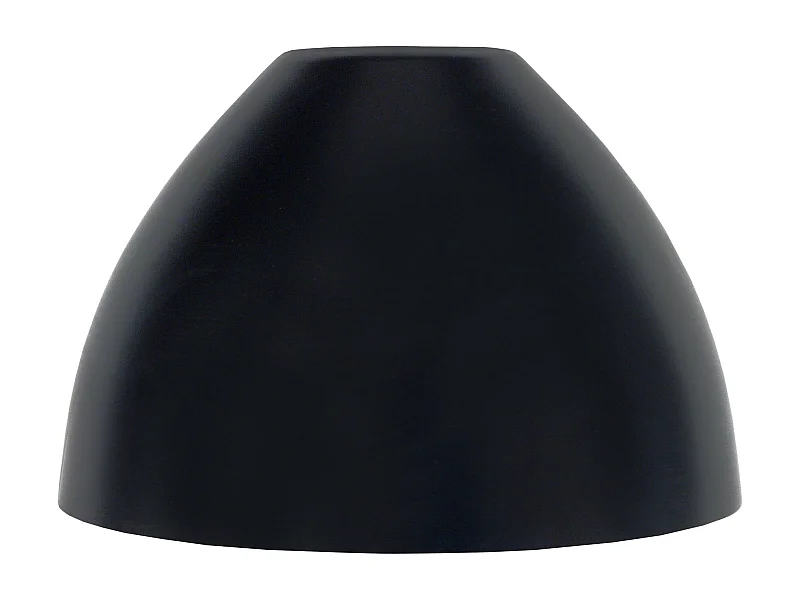 Abajur TOSEL CELICA metal cúpula preto D21 x H14,5  cm