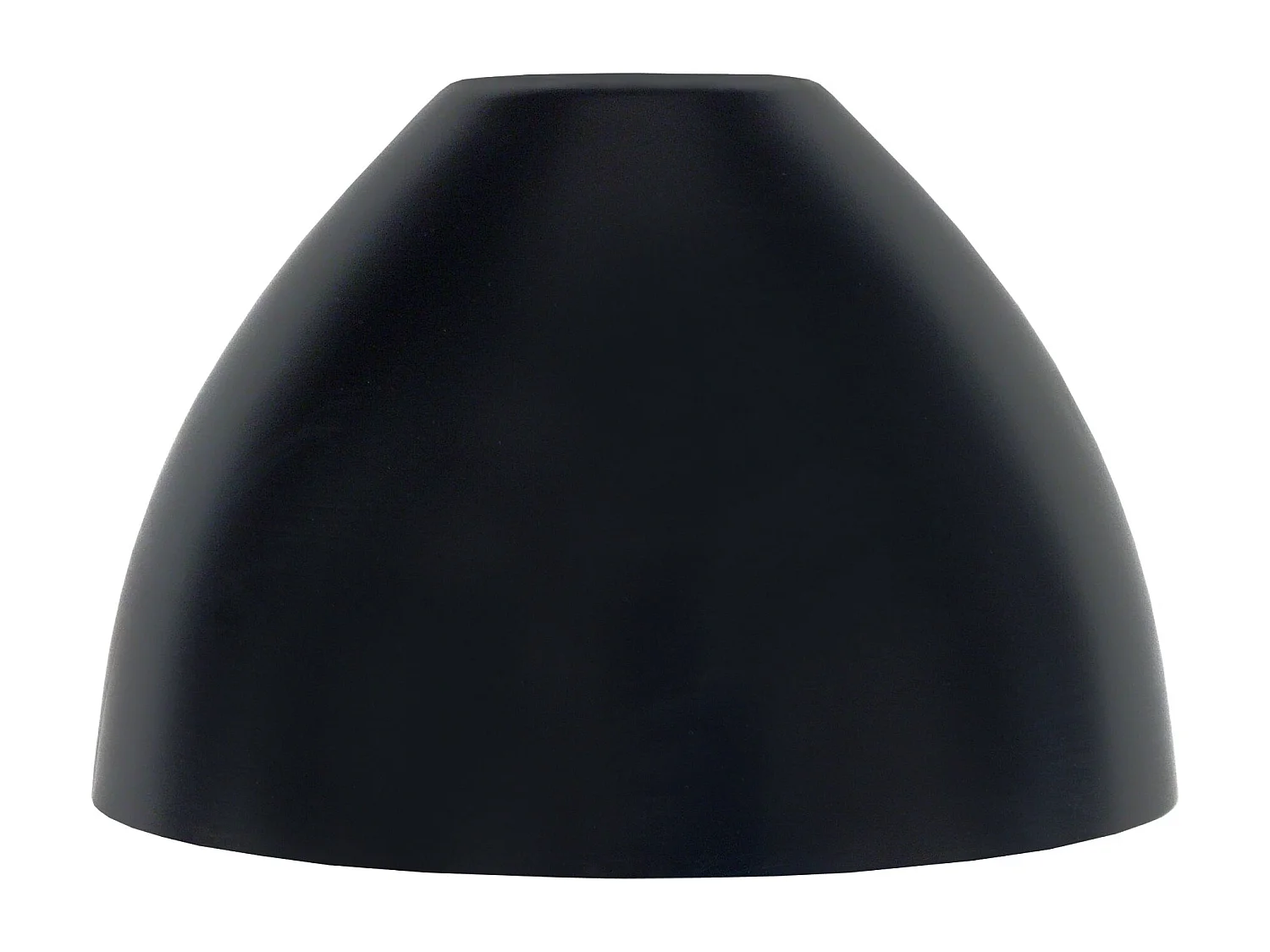 Abajur TOSEL CELICA metal cúpula preto D21 x H14,5  cm