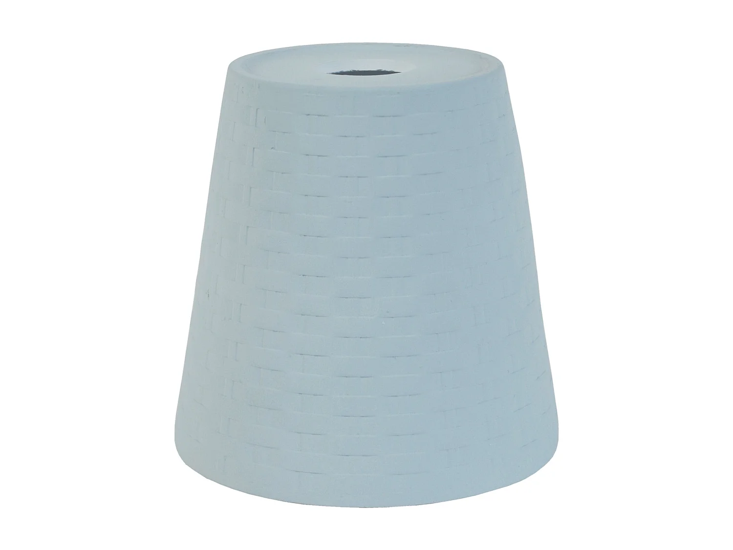 Pantalla TOSEL ,arcilla,Azul ,A15xD16,5xP16,5cm