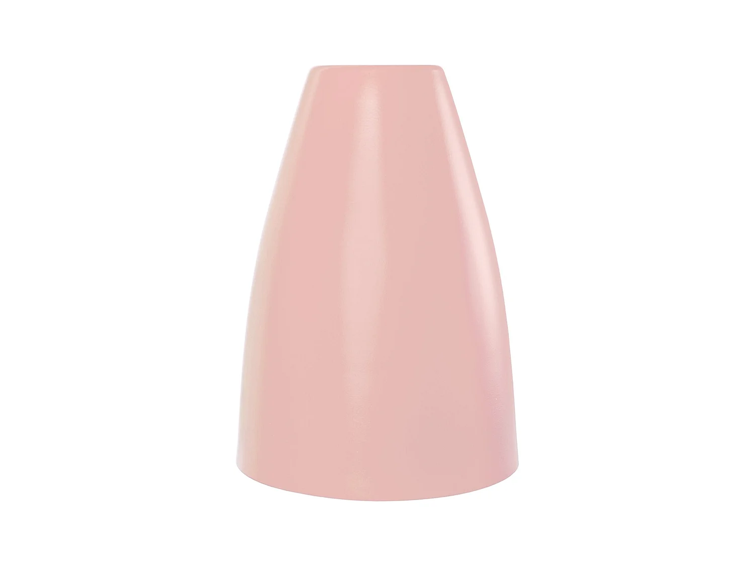 Abat-jour TOSEL ,métal,Rose ,H21xD15xP15cm