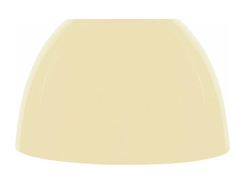 Abat-jour plastique   beige 13 cm.