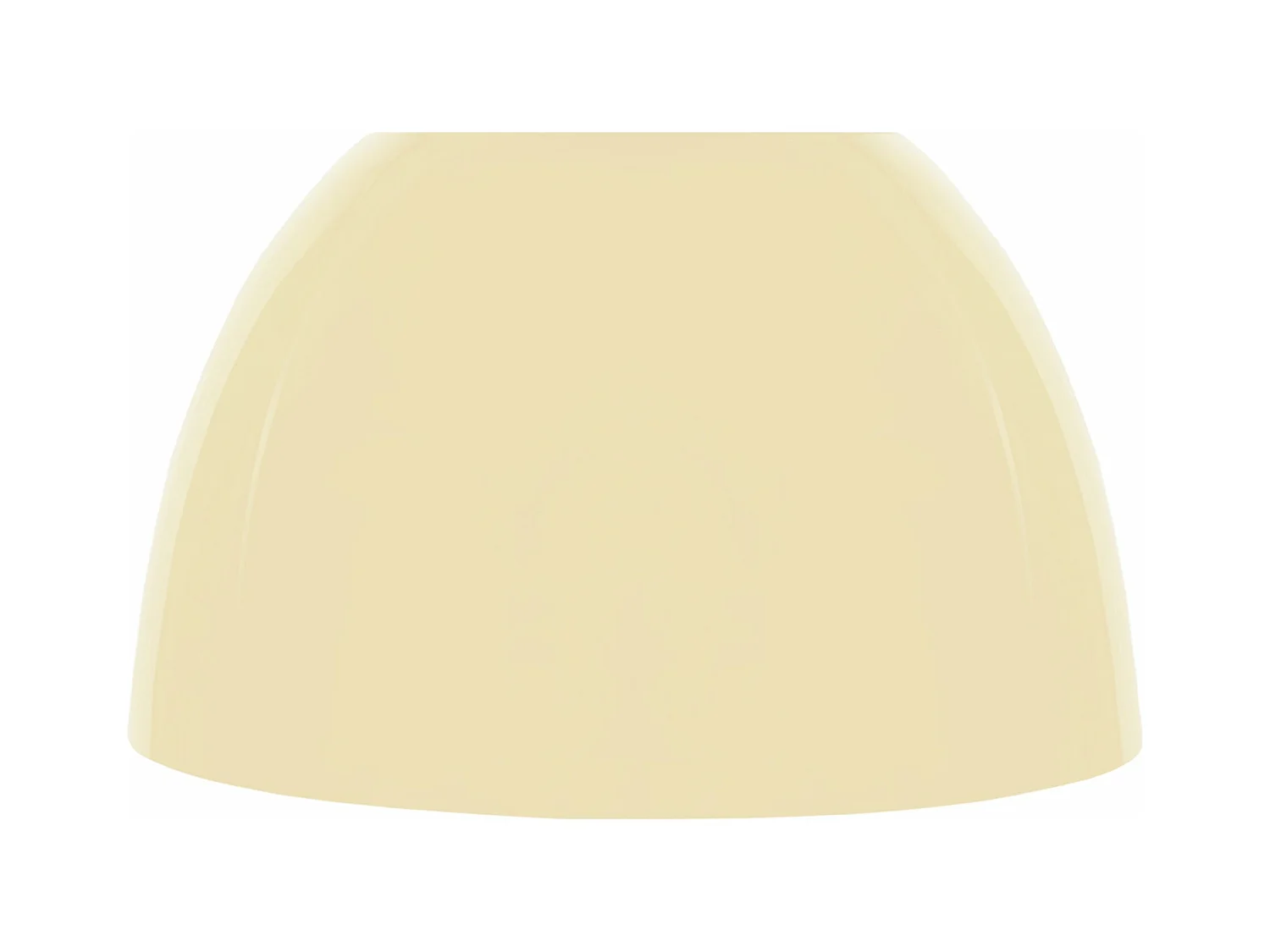 Abat-jour plastique   beige 13 cm.