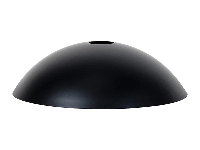 Abat-jour TOSEL ,métal,Noir ,H8,5xD29xP29cm