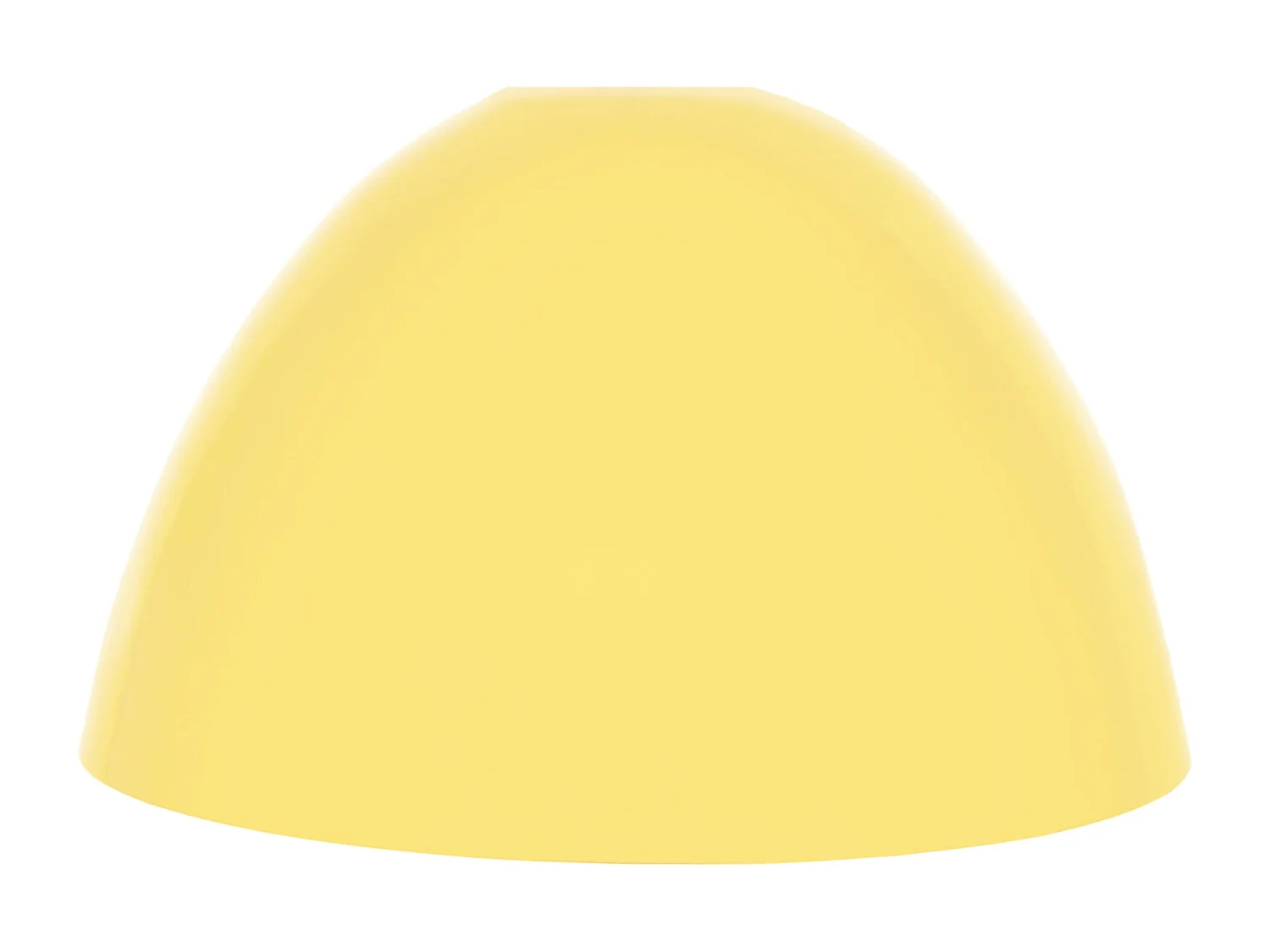 Pantalla TOSEL ,metal,AMARILLO,A15,5xD25xP25cm