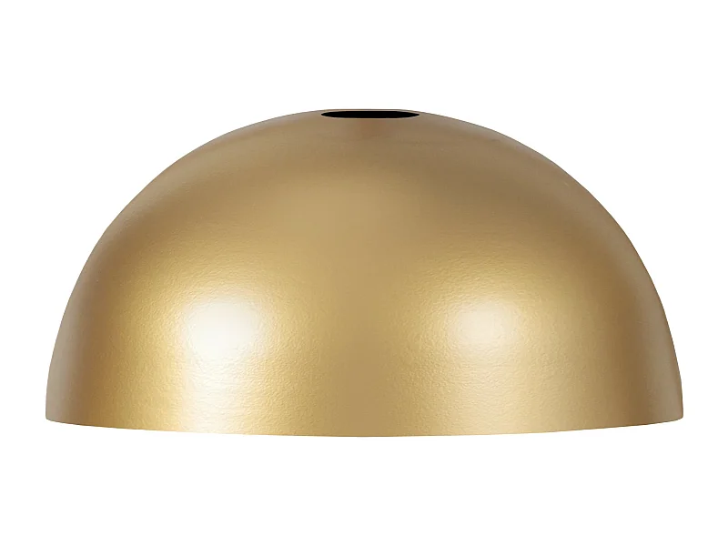 Abajur TOSEL HERBIE metal tigela Dourado D29 x H14  cm