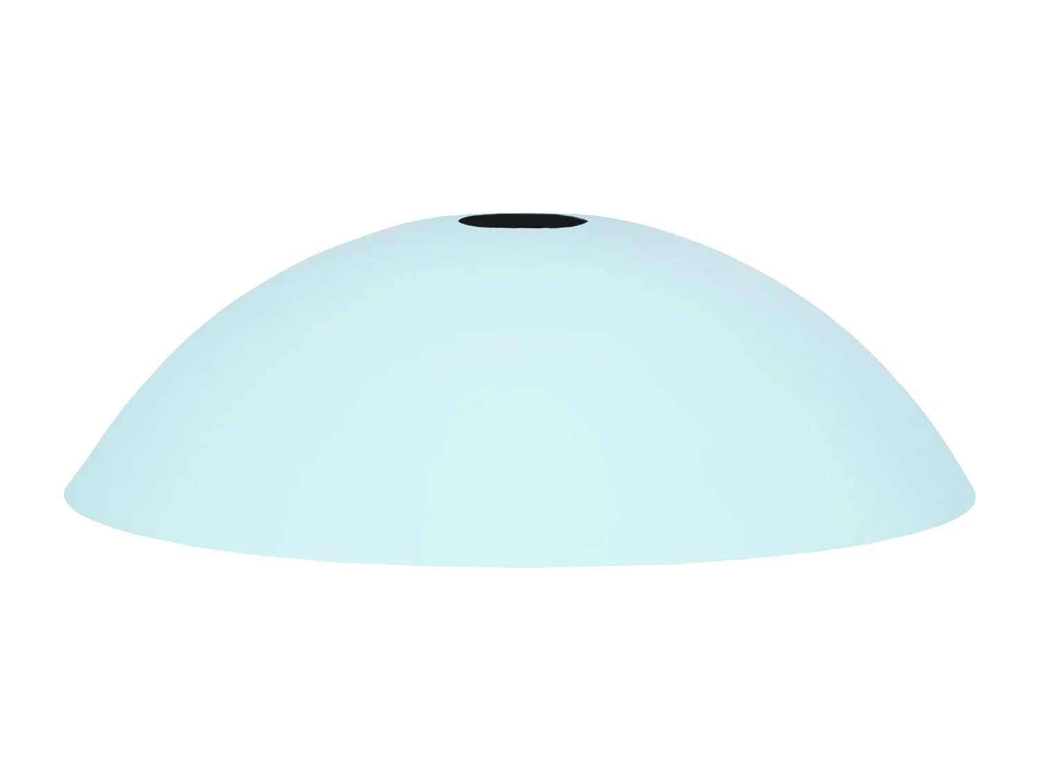 Abajur TOSEL LEO metal cúpula azul D29 x H8,5  cm